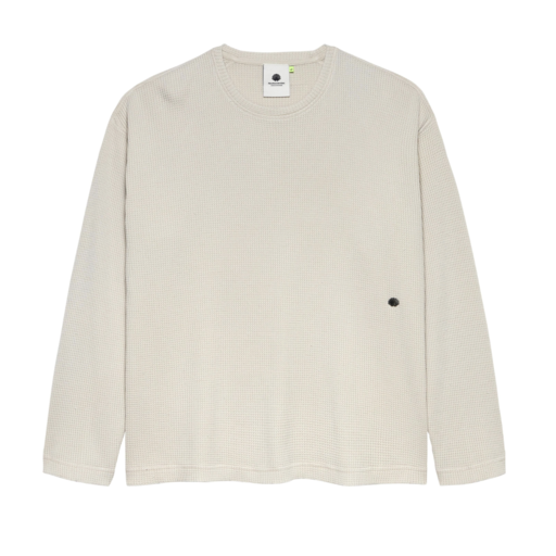 New Amsterdam Surf Association  Waffle Long Sleeve Washed Grey