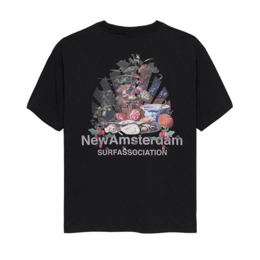 New Amsterdam Surf Association  Buffet Tee Black