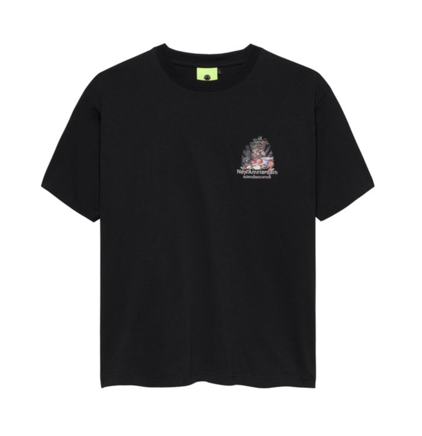 New Amsterdam Surf Association  Buffet Tee Black