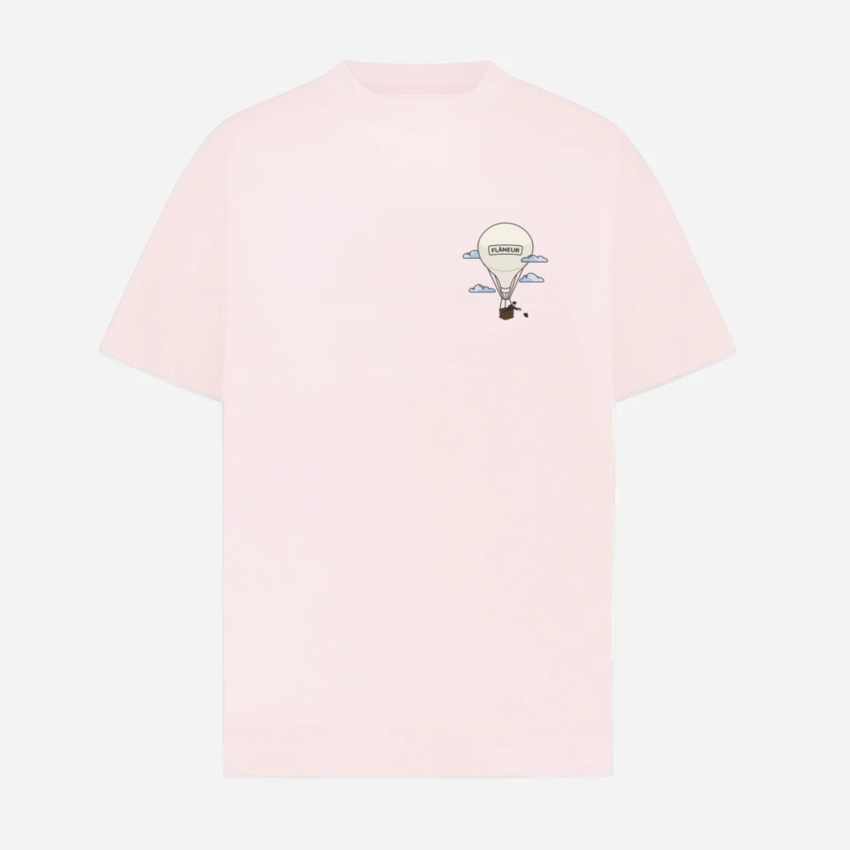 Flaneur Homme Aeronautique T-Shirt Pink