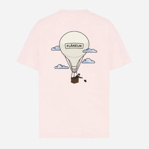 Flaneur Homme Aeronautique T-Shirt Pink