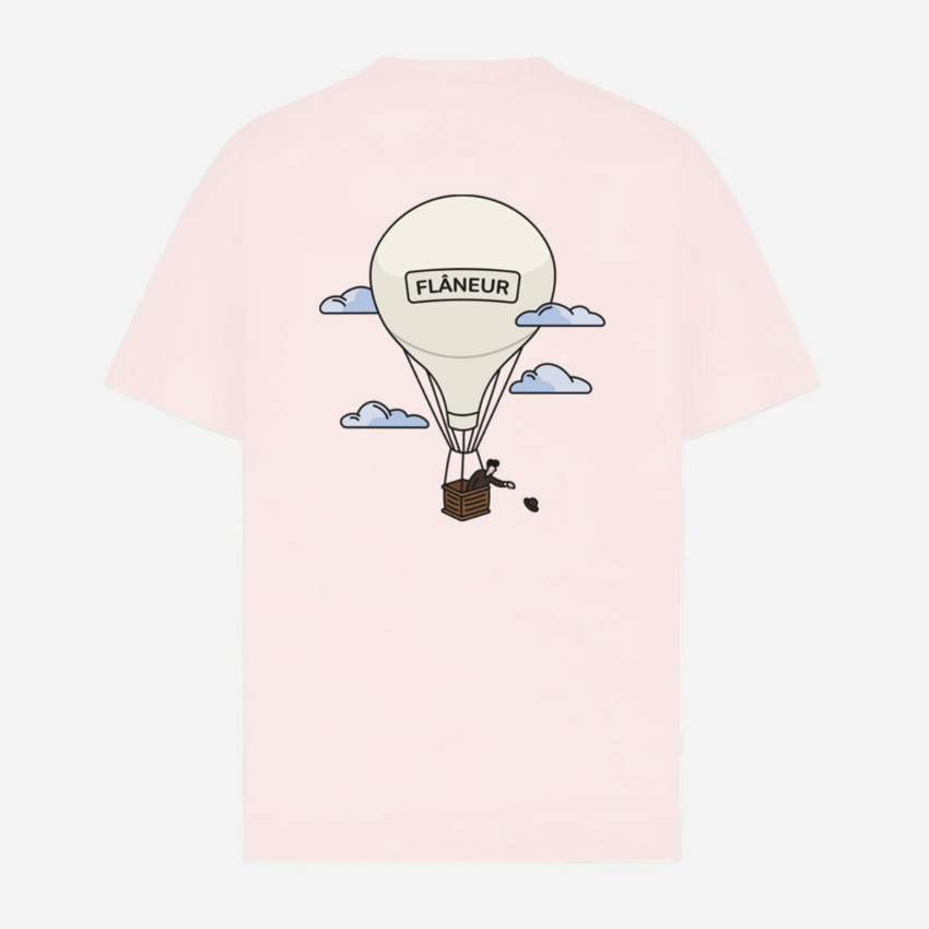 Flaneur Homme Aeronautique T-Shirt Pink