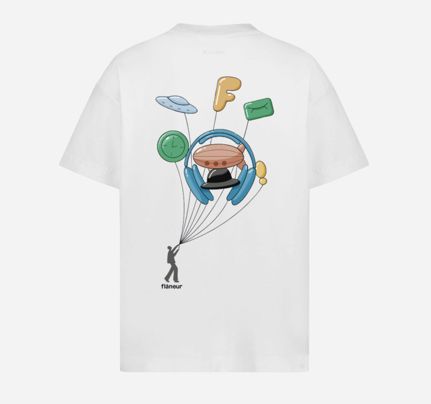 Flaneur Homme Inflatables T-Shirt White