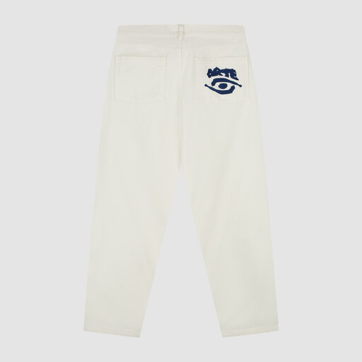 ARTE Antwerp Back Pocket Graphic Pants Cream