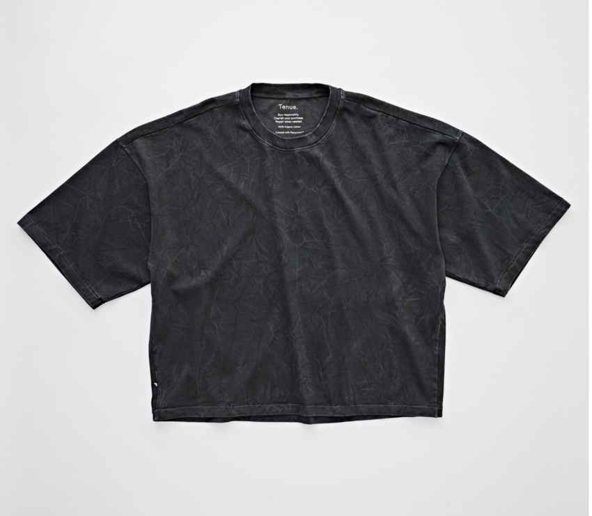Tenue. Ben T-Shirt Trashed Black