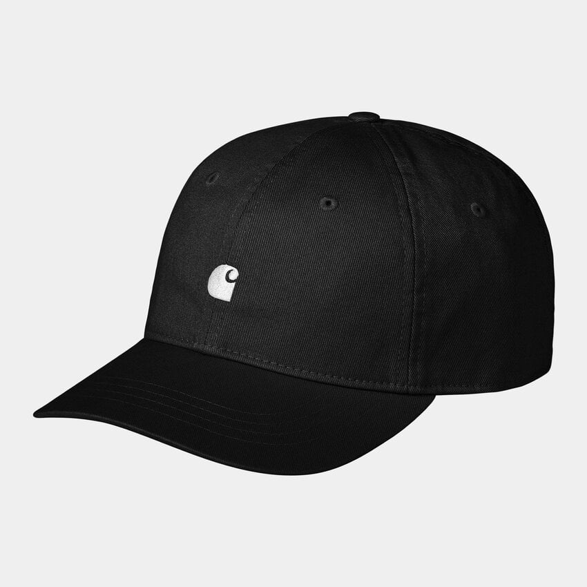 Carhartt WIP Madison Logo Cap Black/White