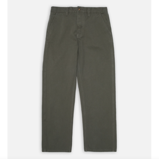 Nudie Jeans Tuff Tony Pants Duck Canvas Fir Green