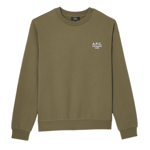 A.P.C. Paris Standard Rue Madame Sweat Khaki/White