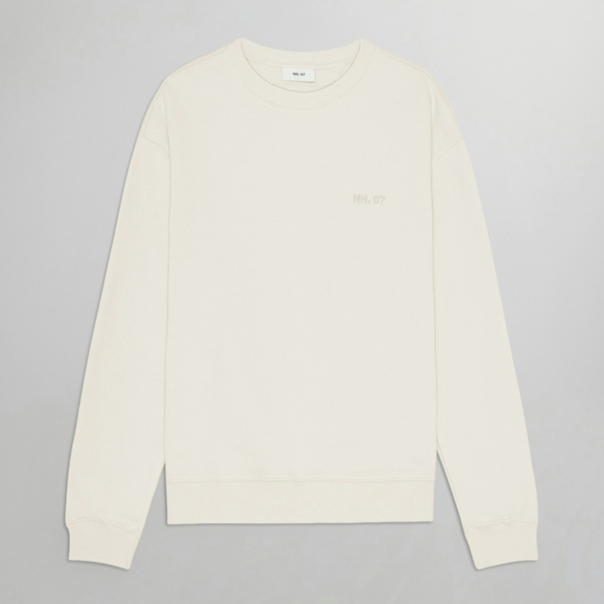 NN.07 David 3014 Sweatshirt Ivory