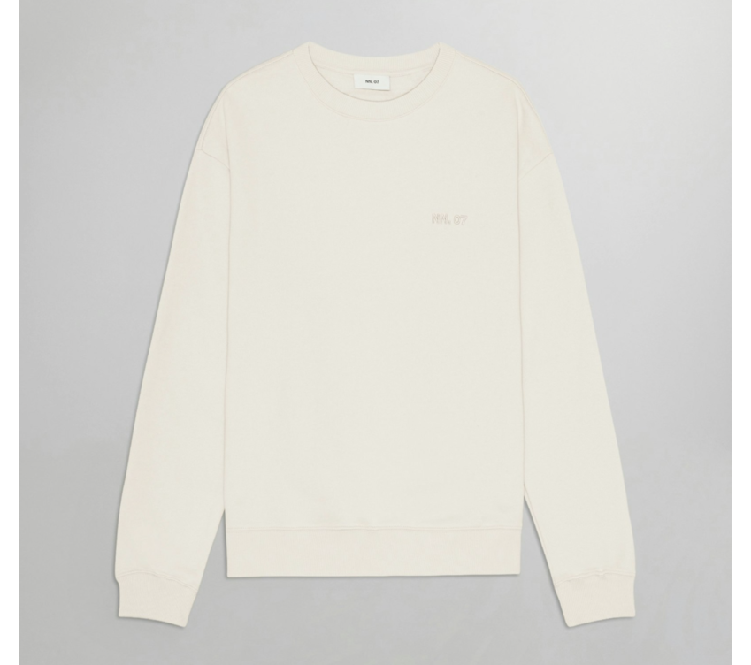 NN.07 David 3014 Sweatshirt Ivory