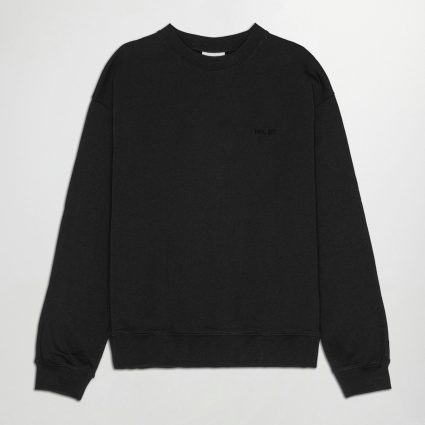 NN.07 David 3014 Sweatshirt Black