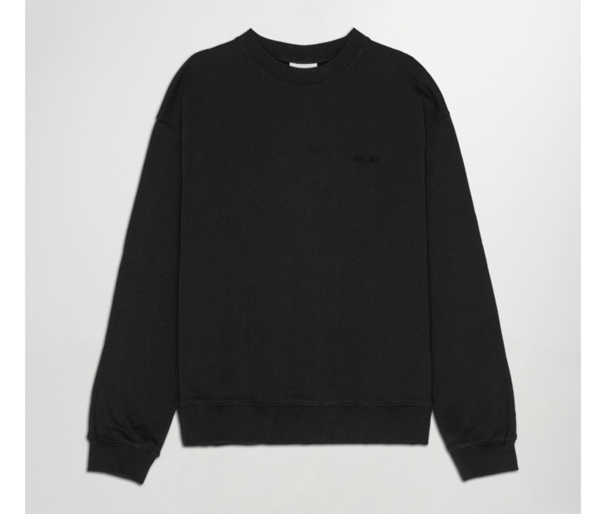 NN.07 David 3014 Sweatshirt Black