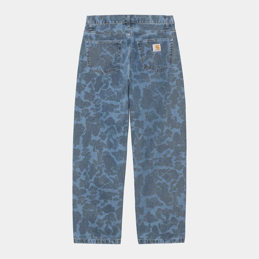 Carhartt WIP Duck Landon Pant Camo Blue Bleached
