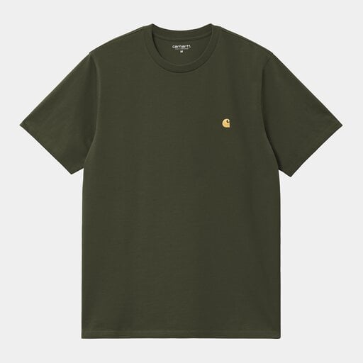 Carhartt WIP S/S Chase T-Shirt Olive/Gold