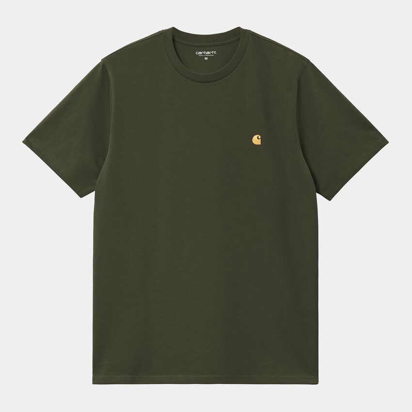 Carhartt WIP S/S Chase T-Shirt Olive/Gold