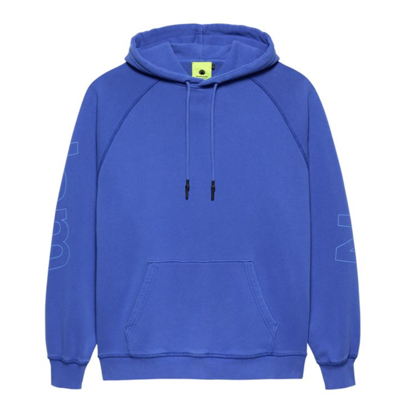 New Amsterdam Surf Association  Logo Line Hoodie Cobalt/Sky Blue