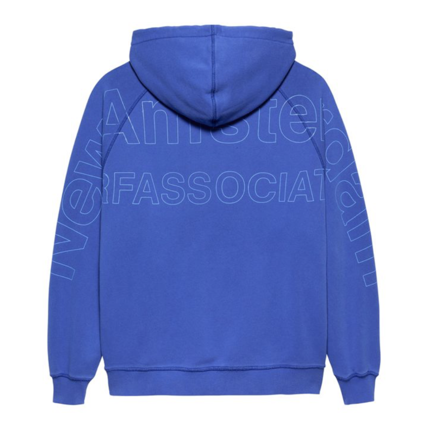 New Amsterdam Surf Association  Logo Line Hoodie Cobalt/Sky Blue