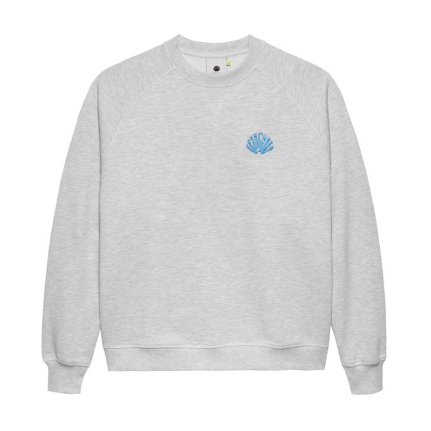 New Amsterdam Surf Association  Sea Glow Crewneck Ash