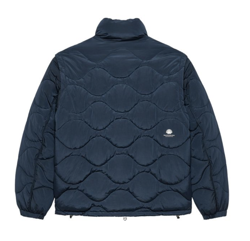 New Amsterdam Surf Association  Detachable Jacket Marine Blue
