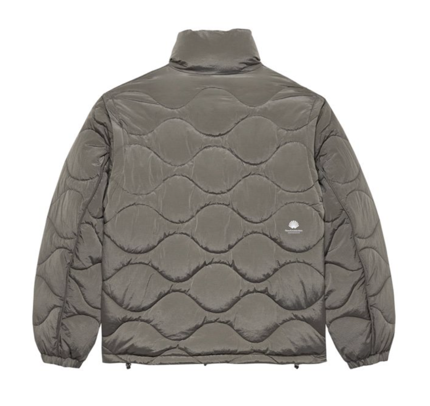 New Amsterdam Surf Association  Detachable Jacket Dark Taupe