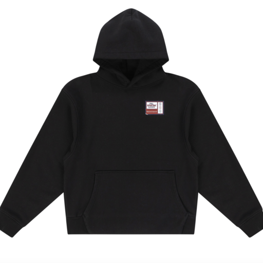 PAL Sporting Goods Bricks On The Wall Hoody Caviar