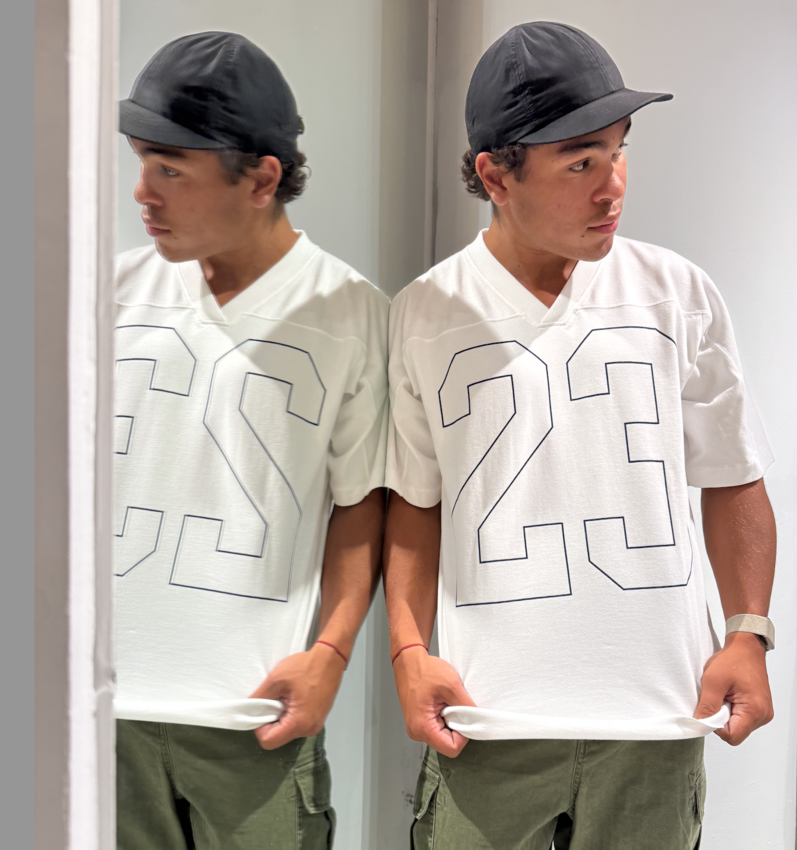 Tenue. Tenue. x Baretta Beach Football Jersey Tee Optic White
