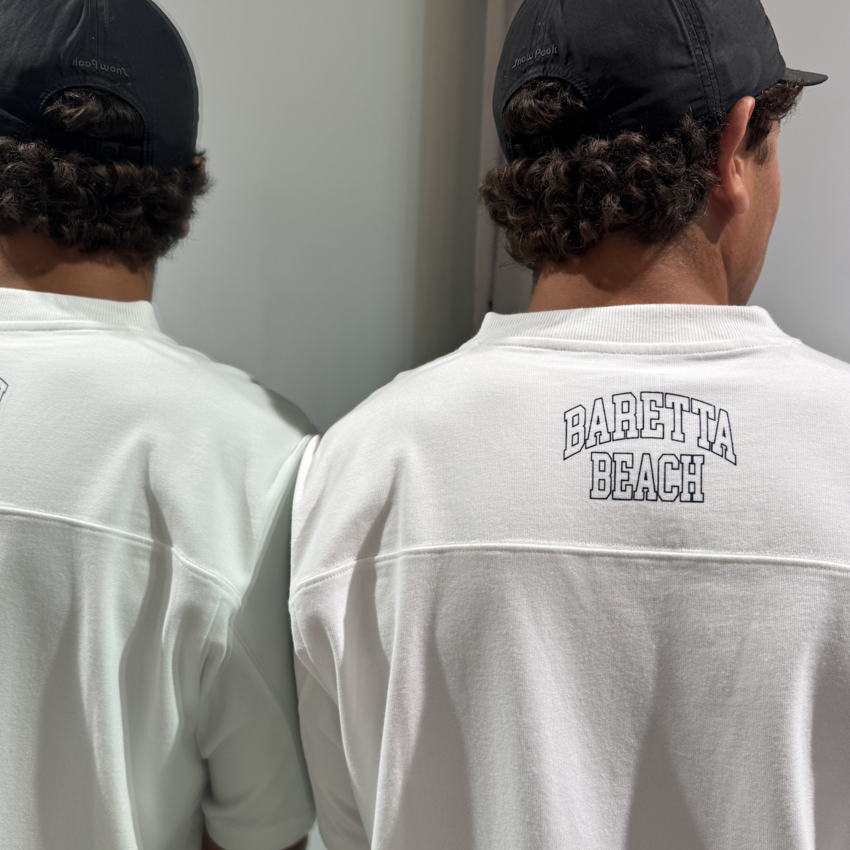 Tenue. Tenue. x Baretta Beach Football Jersey Tee Optic White