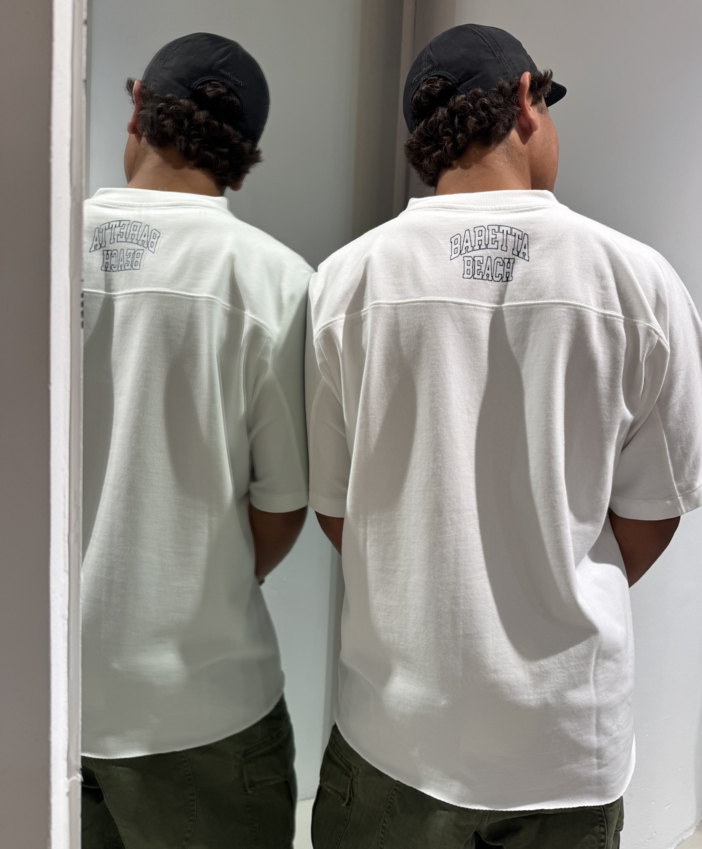 Tenue. Tenue. x Baretta Beach Football Jersey Tee Optic White