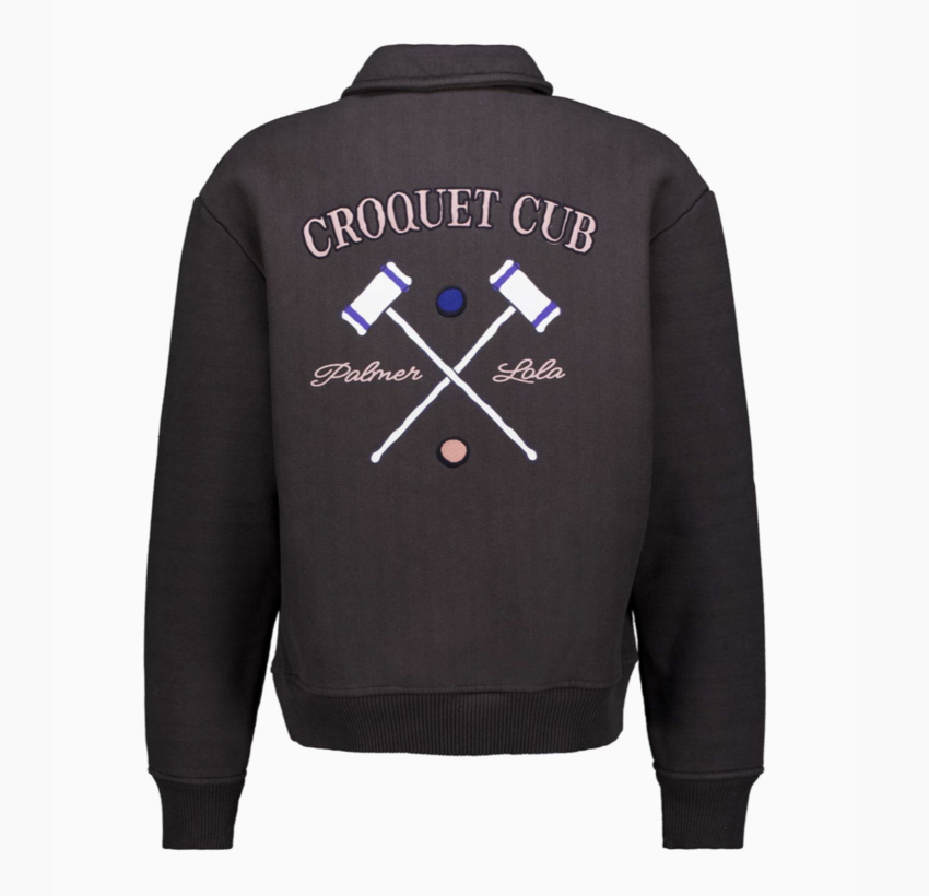Croquet Club Half Zip Beluga