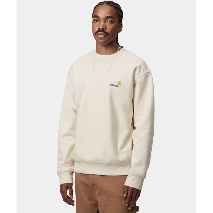 Carhartt WIP American Script Sweat Natural