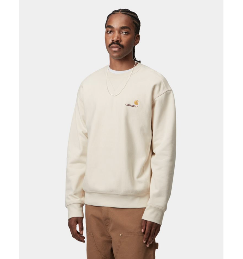 Carhartt WIP American Script Sweat Natural