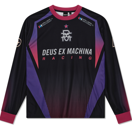 Deus Ex Machina Renegade Moto Jersey Black