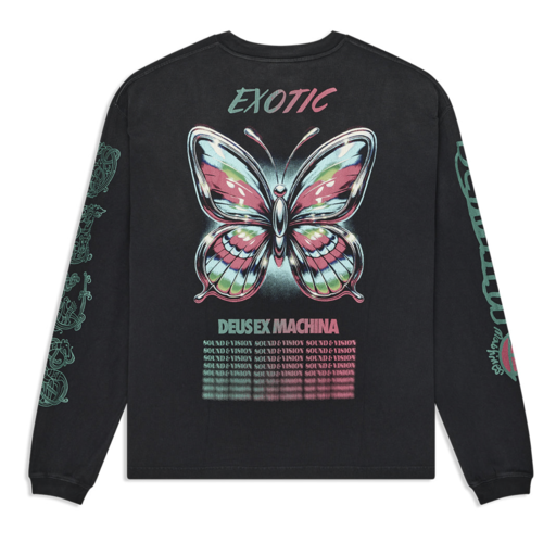 Deus Ex Machina Danzig Queen LS Tee Anthracite