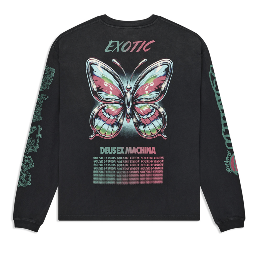 Deus Ex Machina Danzig Queen LS Tee Anthracite