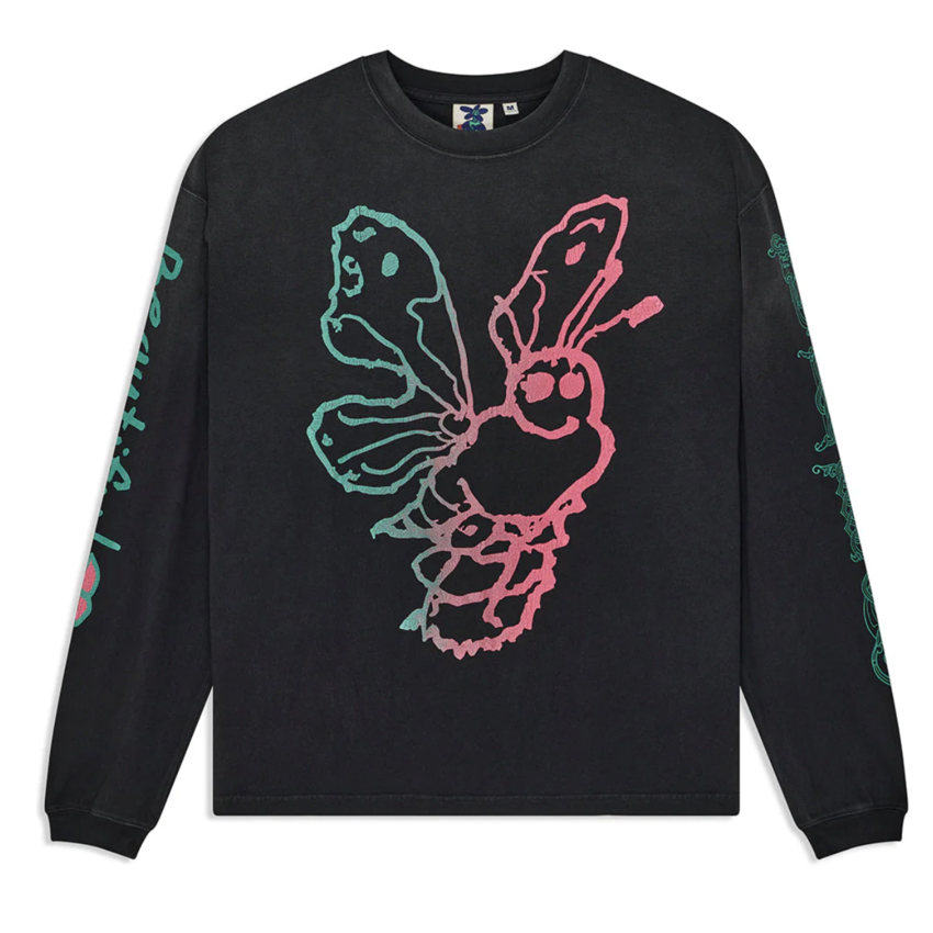 Deus Ex Machina Danzig Queen LS Tee Anthracite