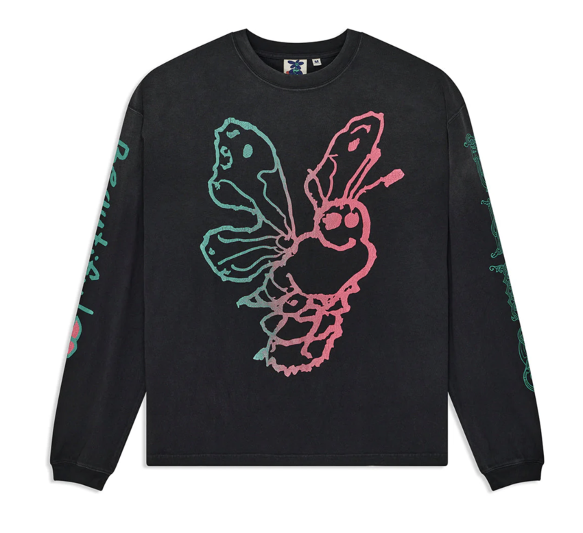 Deus Ex Machina Danzig Queen LS Tee Anthracite