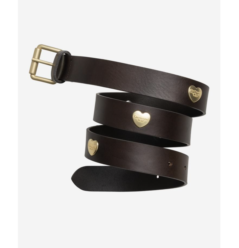 Carhartt WIP Tyler Belt Leather Tobacco/Gold