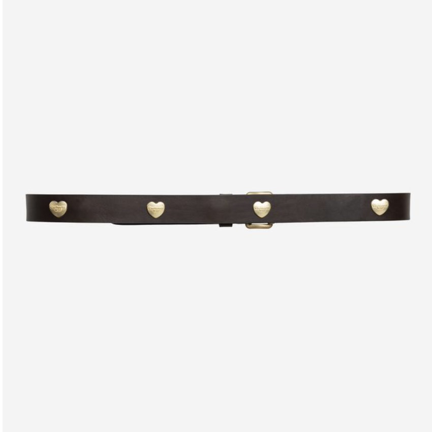 Carhartt WIP Tyler Belt Leather Tobacco/Gold