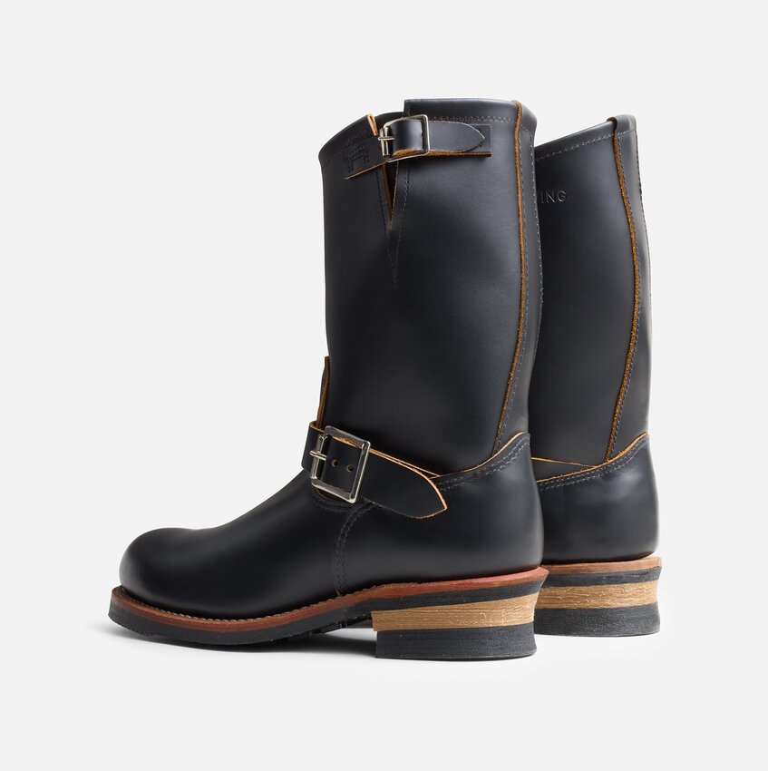 Red Wing Shoes 2966 Engineer Black Klondike