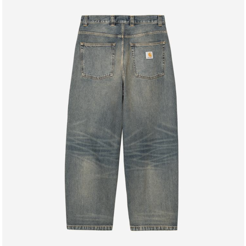 Carhartt WIP Brandon Pant Blue Worn Used