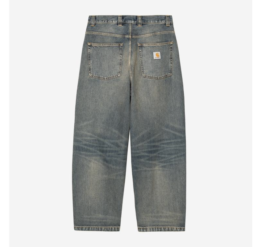 Carhartt WIP Brandon Pant Blue Worn Used