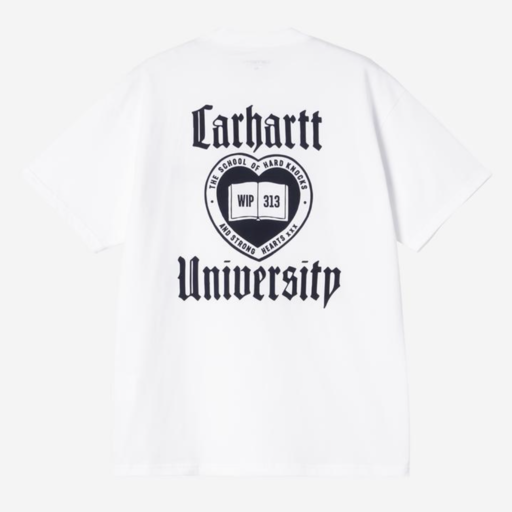Carhartt WIP S/S Schooling T-shirt White