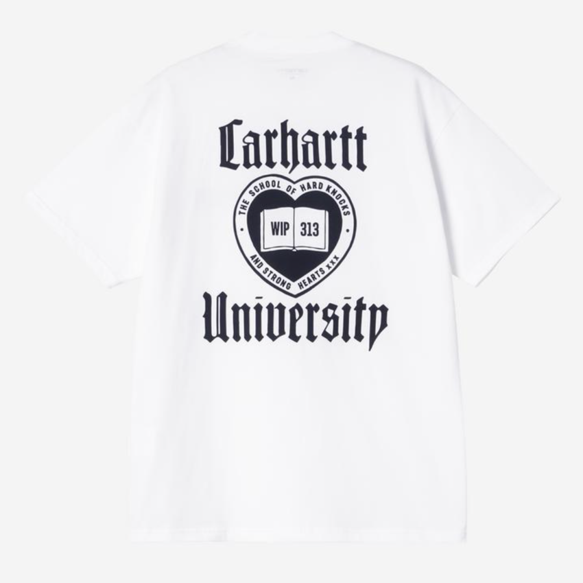 Carhartt WIP S/S Schooling T-shirt White