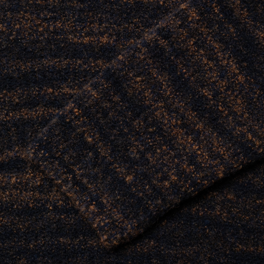 Nudie Jeans Gurra Boucle Sweater Black Brown