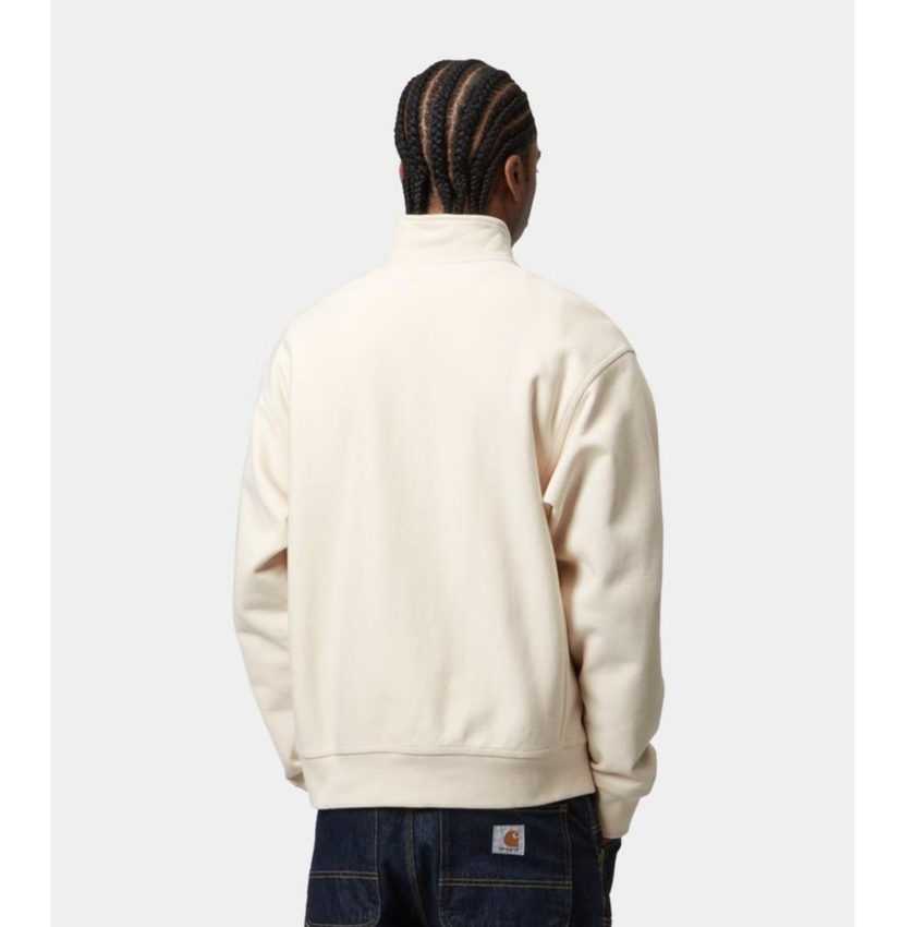 Carhartt WIP Half Zip American Script Natural