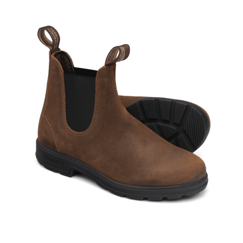 Blundstone Original Boots Waxed Suede Tobacco