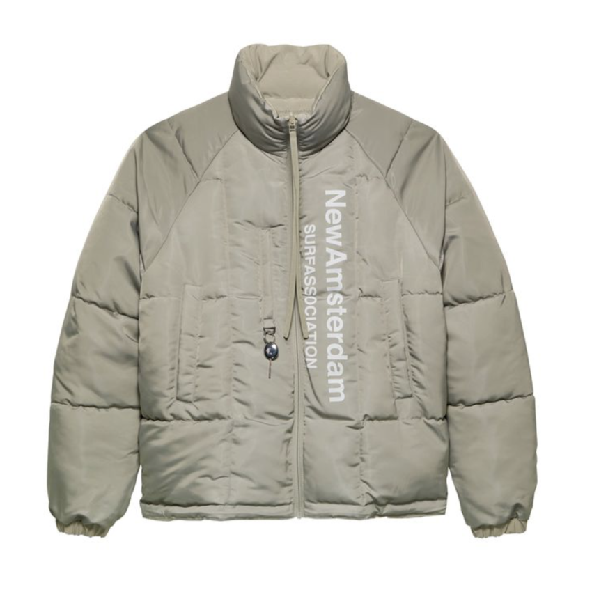 New Amsterdam Surf Association  Reversible Safety Jacket Silver Sand