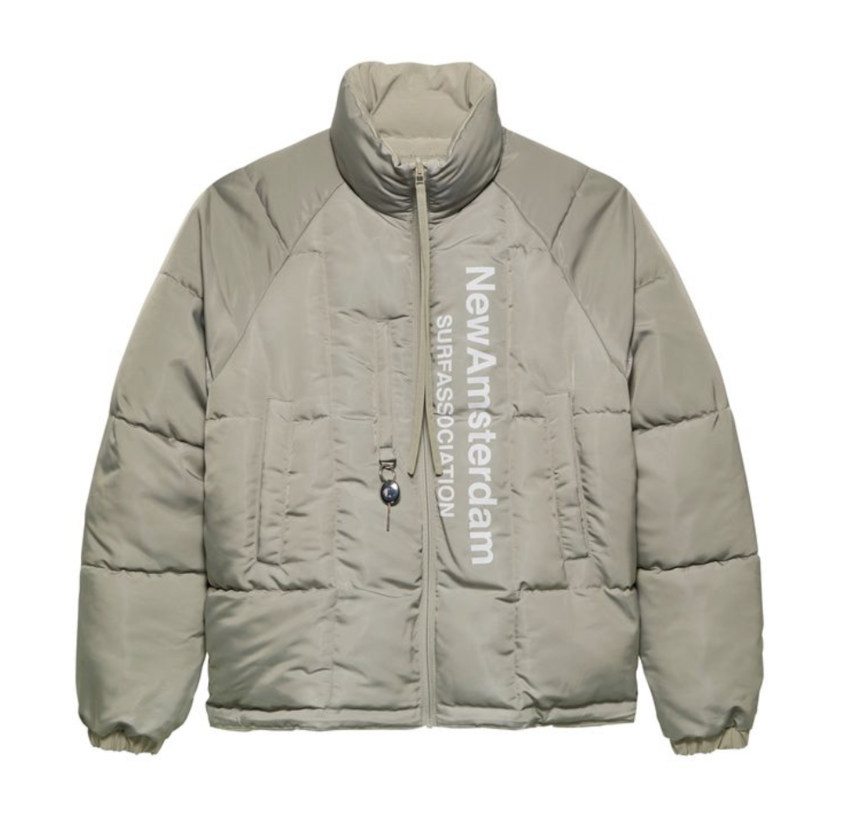 New Amsterdam Surf Association  Reversible Safety Jacket Silver Sand