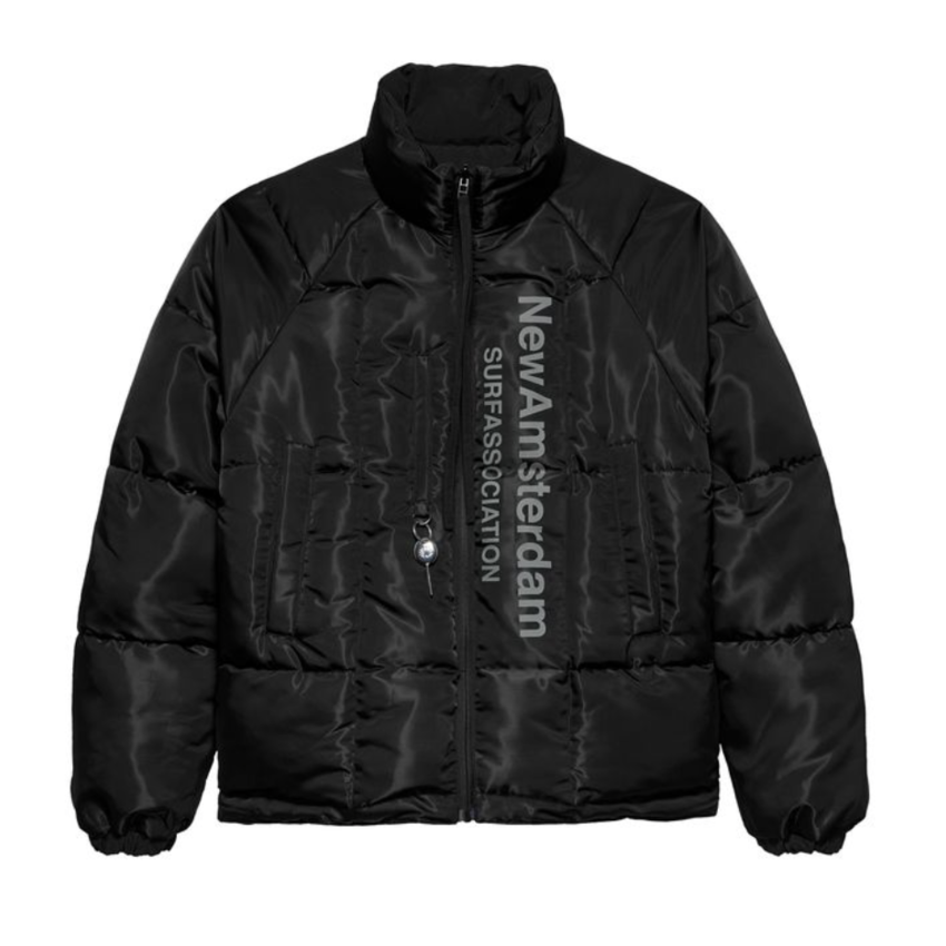 New Amsterdam Surf Association  Reversible Safety Jacket Black