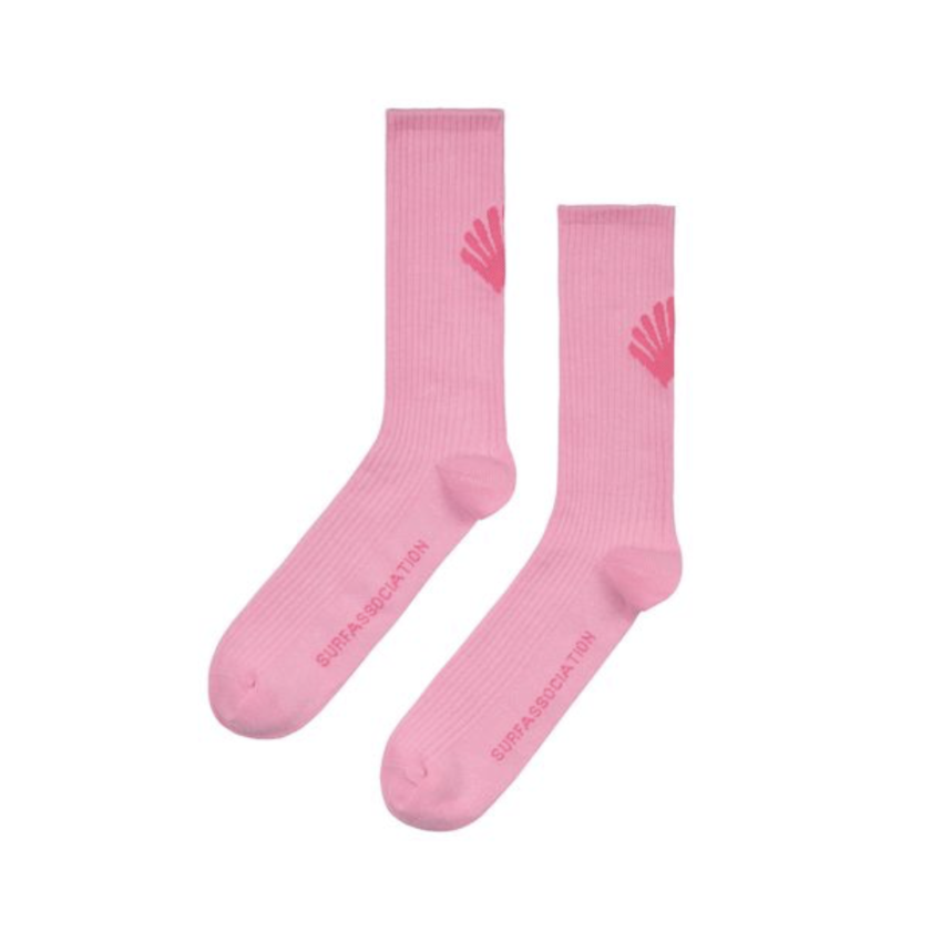 New Amsterdam Surf Association  Logo Socks Rosebloom/Magenta